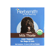 Herbsmith Milk Thistle Liver Support for Dogs and Cats